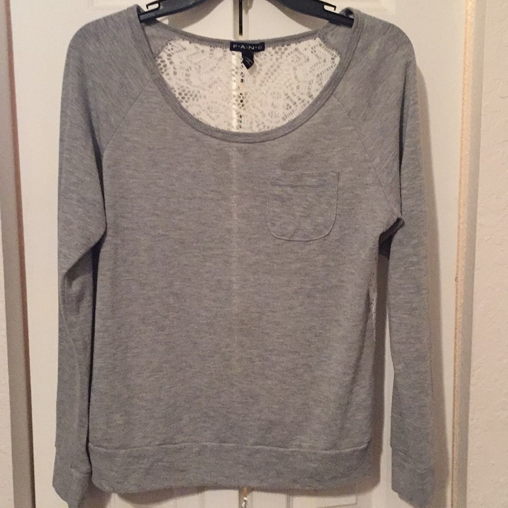 Laced back shirt